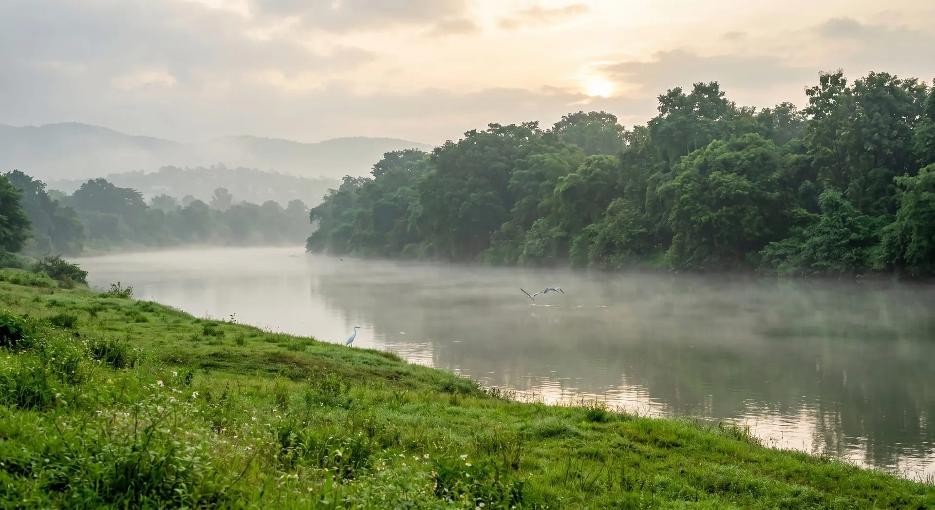 River-touch view at Royal Heritage township, Vasind