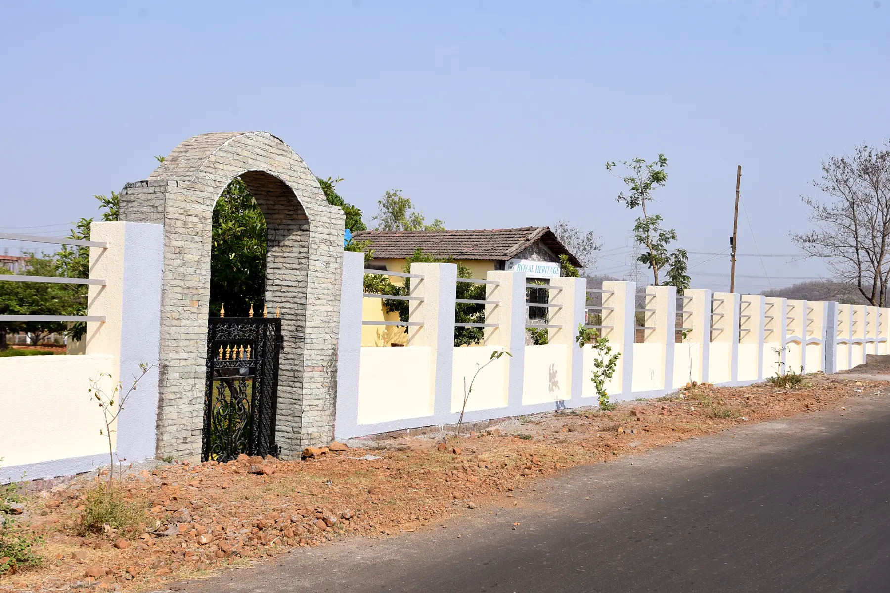 Royal Heritage township construction progress photo 3, Vasind