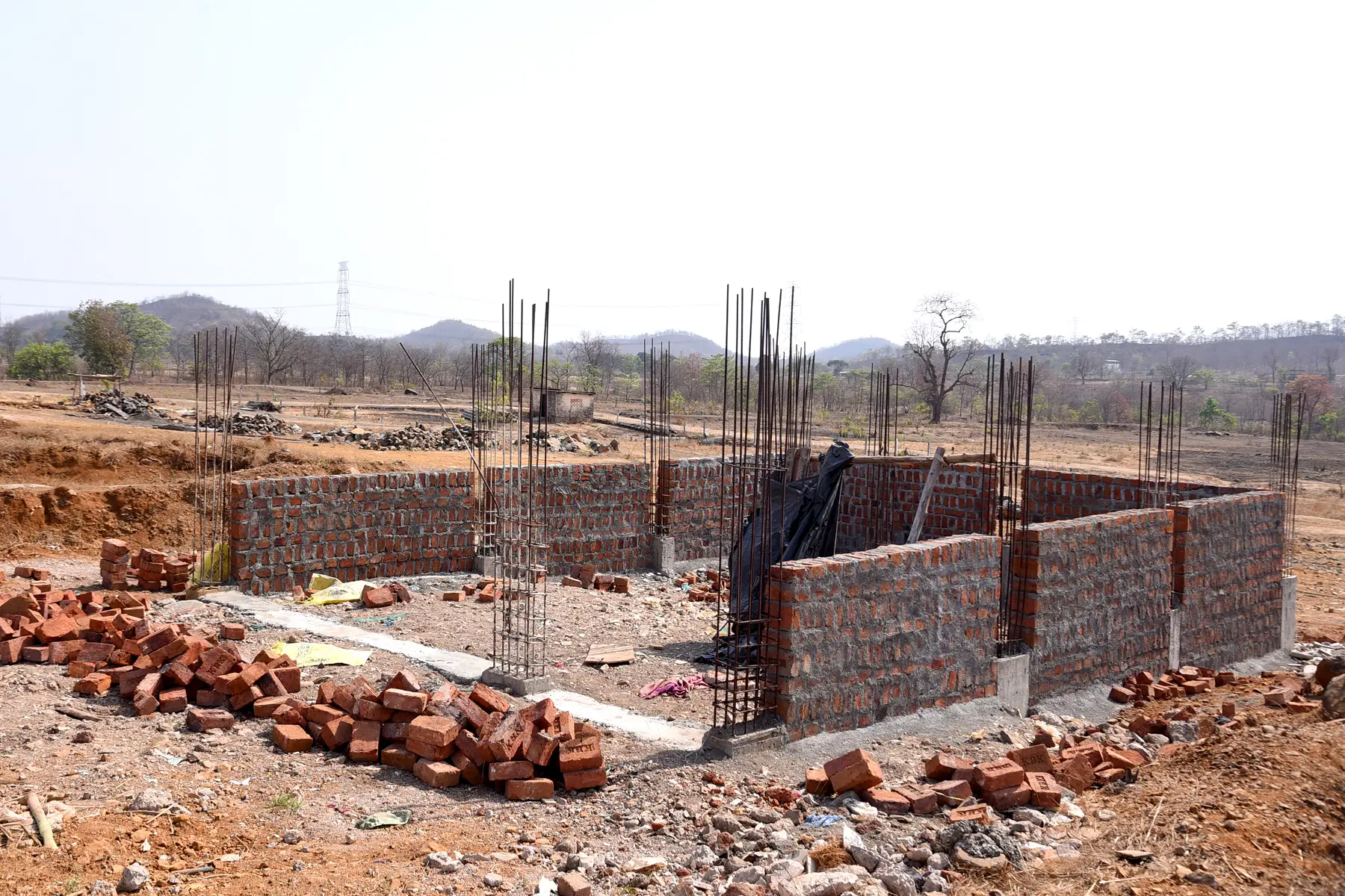 Royal Heritage township construction progress photo 14, Vasind