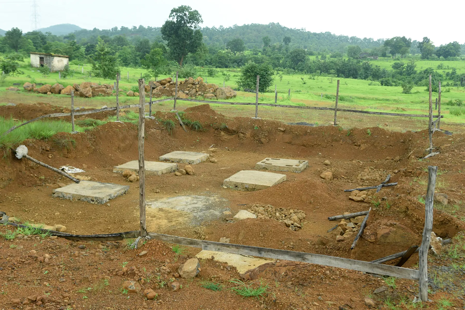 Royal Heritage township construction progress photo 30, Vasind