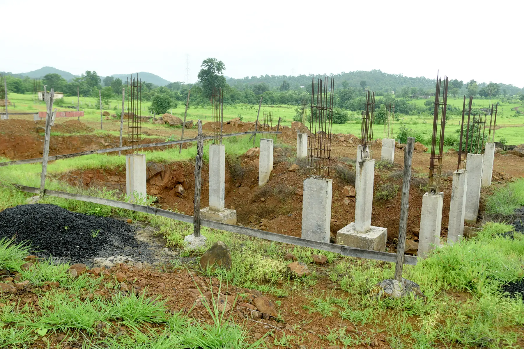 Royal Heritage township construction progress photo 32, Vasind