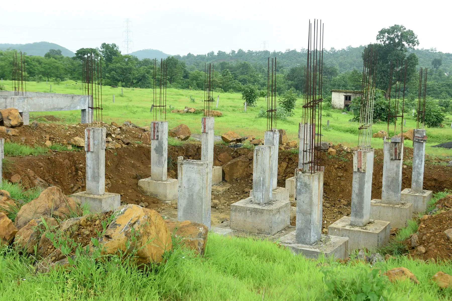Royal Heritage township construction progress photo 34, Vasind